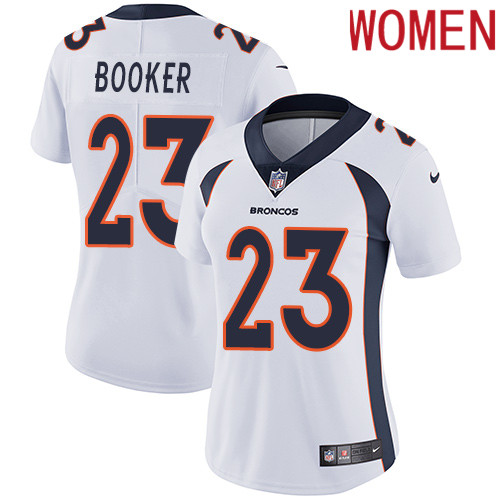 2019 Women Denver Broncos #23 Booker white Nike Vapor Untouchable Limited NFL Jersey